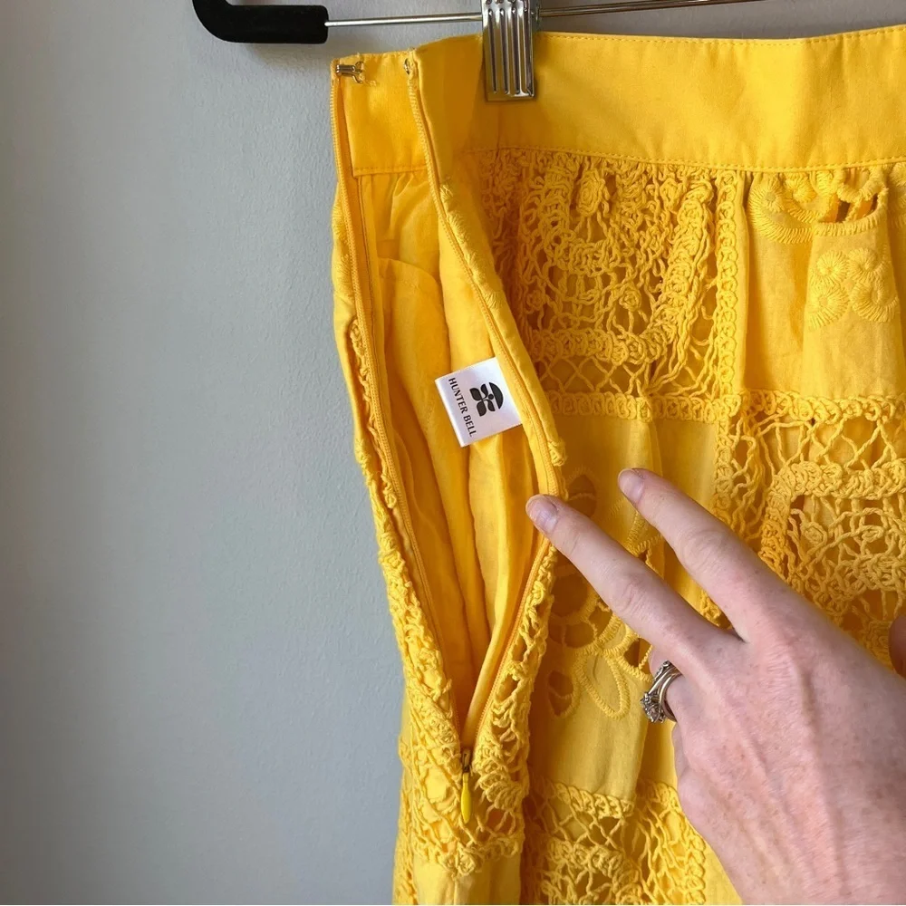 Hunter Bell Yellow Crocheted Two-Piece Set - Picture 12 of 14